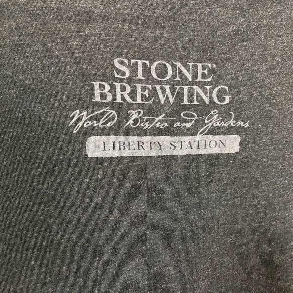 Stone Brewing LADIES TEE (Stone Liberty Station Bistro Staff shirts) --NEW - Picture 4 of 6